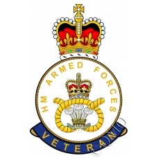 Staffordshire Regiment HM Armed Forces Veterans Sticker